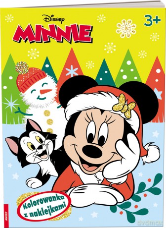 Minnie Kolorowanka z naklejkami NA-9127 [KSIĄŻKA]