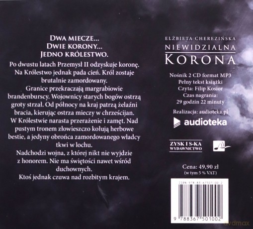 Niewidzialna Korona. Odrodzone Królestwo. (Tom 2) - Elżbieta Cherezińska [AUDIOBOOK]