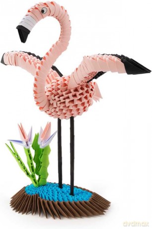 Origami 3D Flaming