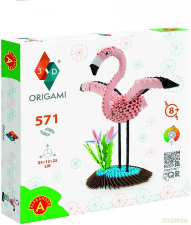 Origami 3D Flaming