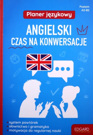 Planer językowy. Angielski. Czas na konwersacje - Magda Jachimiak [KSIĄŻKA]