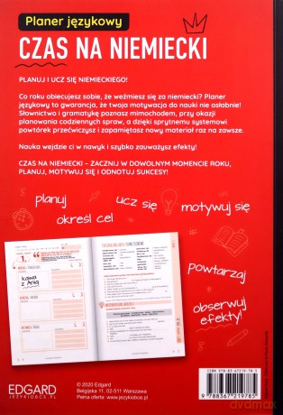 Planer językowy. Czas na niemiecki - Magdalena Piotrowska [KSIĄŻKA]