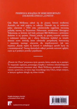 Powrót do Uluru - Mark McKenna [KSIĄŻKA]