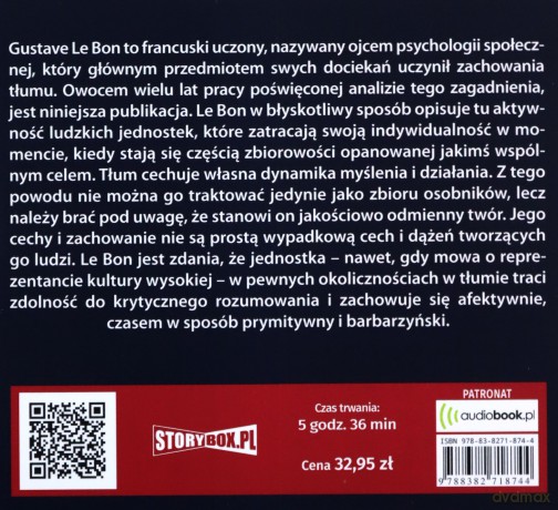 Psychologia tłumu - Gustave Le Bon [AUDIOBOOK]