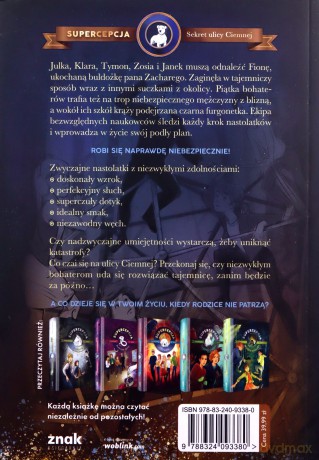 Sekret ulicy Ciemnej. Supercepcja. (Tom 3) - Katarzyna Gacek [KSIĄŻKA]