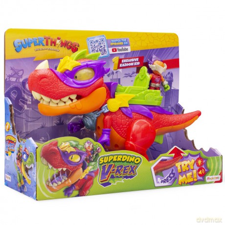 SuperThings Dino VILLIAN V-REX [FIGURKA]
