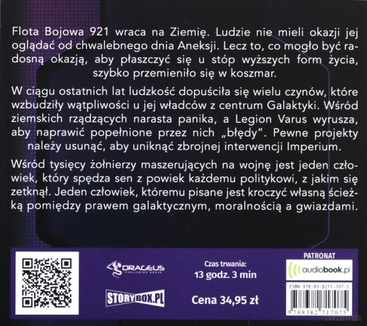 Świat Buntowników. Legion nieśmiertelnych. (Tom 7) - B, V, Larson [AUDIOBOOK]