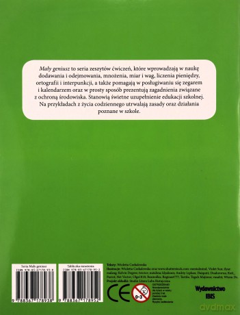 Tabliczka mnożenia. Mały geniusz [KSIĄŻKA]