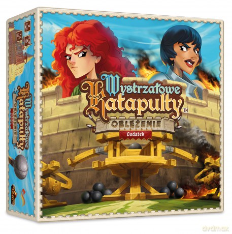 Gra planszowa Wystrzałowe katapulty: Oblężenie FoxGames