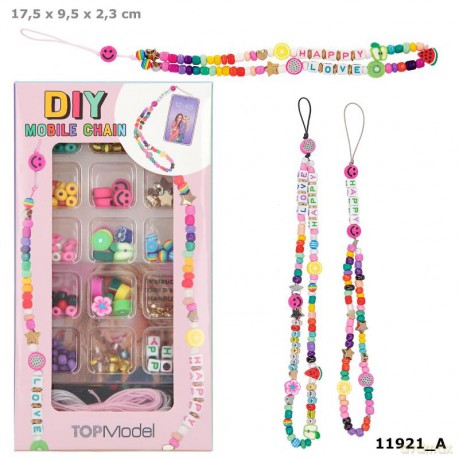 Zestaw do robienia zawieszek z koralikami DIY Top Model 11921A