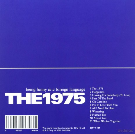 1975: Being Funny In A Foreign Language [CD]