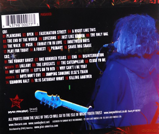 The Cure: Bestival Live 2011 [2CD]