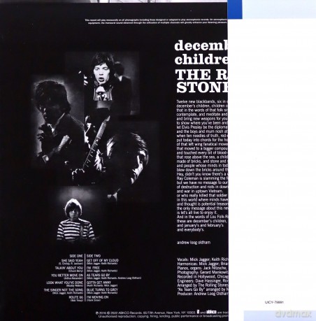 The Rolling Stones: Decembers Children (And Everybodys) (1965) [CD]