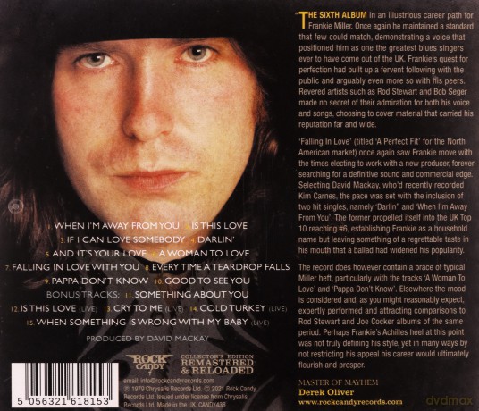 Frankie Miller: Falling In Love [CD]