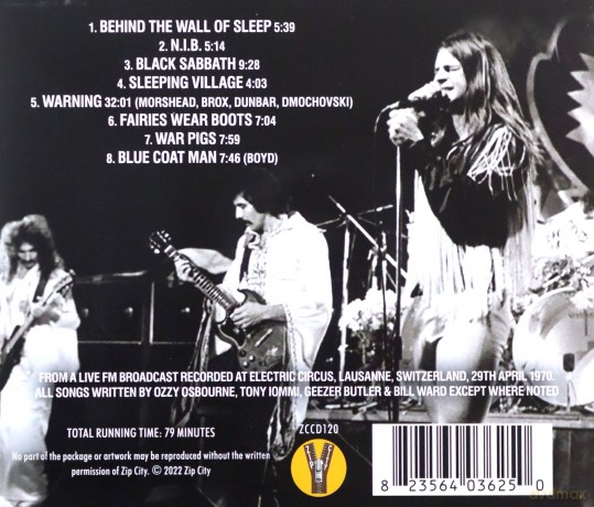Black Sabbath: Lausanne 1970 [CD]