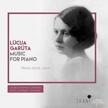 Reinis Zaris Liepaja Symphon: Lucija Garuta Music For Piano [CD]
