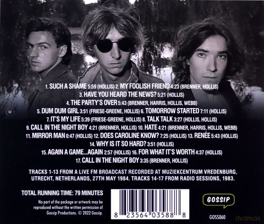 Talk Talk: Nether. Netherland [CD]