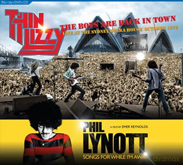 Phil Lynott + Thin Lizzy: Songs For While Im Away + The Boys Are Back In Town Live At The Sydney Opera House October 1978 [Blu-Ray]+[DVD]+[CD]
