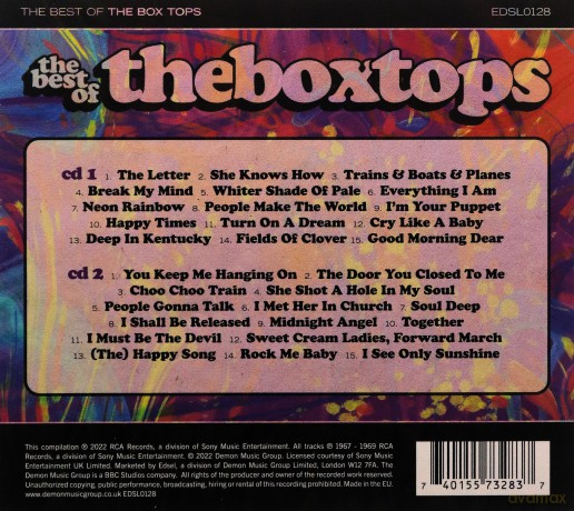 Box Tops: The Best Of [2CD]