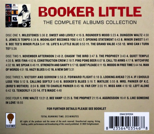 Booker Little: The Complete Albums Collection [4CD]
