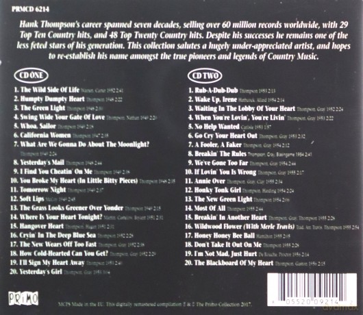 Hank Thompson: The Essential Recordings [2CD]