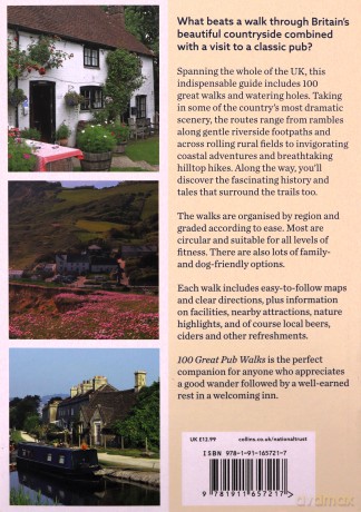 100 Great Pub Walks (National Trust) - Patrick Kinsella [KSIĄŻKA]
