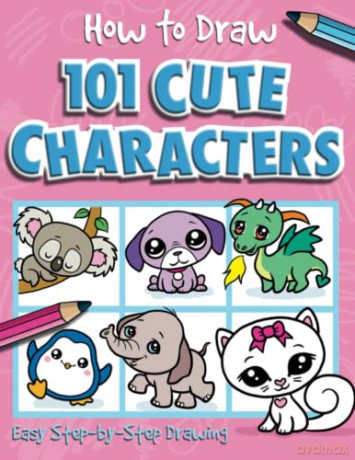 101 Really Cute Characters (How To Draw 101) - Barry Green [KSIĄŻKA]