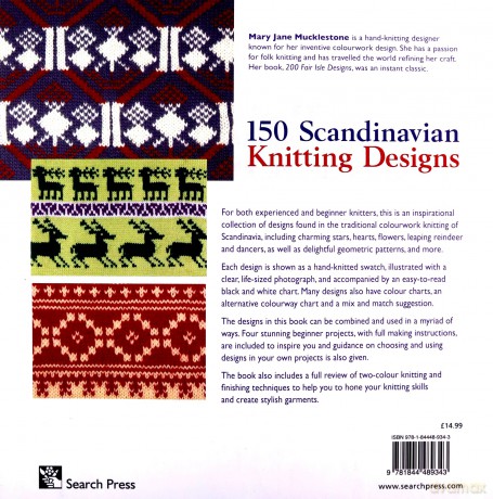 150 Scandinavian Knitting Designs - Mary Jane Mucklestone [KSIĄŻKA]