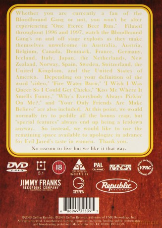 Bloodhound Gang: One Fierce Beer Run [DVD]