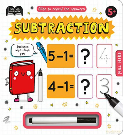 5+ Subtraction (Help With Homework) - Igloo Books [KSIĄŻKA]
