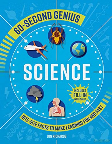 60-Second Genius - Science: Bite-size facts to make learning fun and fast - Mortimer Children's Books [KSIĄŻKA]