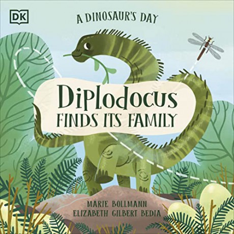 A Dinosaur's Day: Diplodocus Finds Its Family - Elizabeth Gilbert Bedia [KSIĄŻKA]