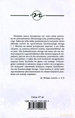 Podstawowe motywy fenomenologii obcego. - Waldenfels Bernhard [KSIĄŻKA]