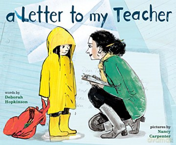 A Letter to My Teacher - Deborah Hopkinson [KSIĄŻKA]