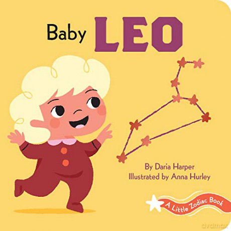 A Little Zodiac Book: Baby Leo - Daria Harper [KSIĄŻKA]