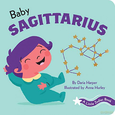 A Little Zodiac Book: Baby Sagittarius - Daria Harper [KSIĄŻKA]