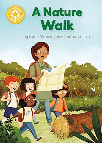 A Nature Walk: Independent Reading Yellow 3 Non-fiction (Reading Champion) - Katie Woolley [KSIĄŻKA]