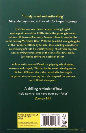 A Race with Love and Death: The Story of Richard Seaman - Richard Williams [KSIĄŻKA]