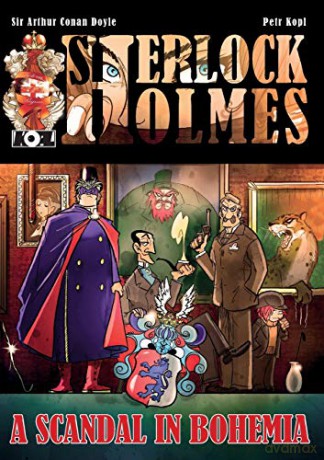 A Scandal In Bohemia: A Sherlock Holmes Graphic Novel - Petr Kopl [KSIĄŻKA]