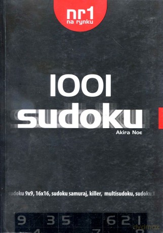 1001 Sudoku - Noe Akira [KSIĄŻKA]