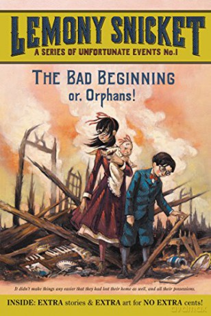 A Series of Unfortunate Events #1: The Bad Beginning: Lemony Snicket (A Unfortunate Events) - Lemony Snicket [KSIĄŻKA]