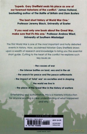 A Short History of the First World War (Short Histories) - Gary Sheffield [KSIĄŻKA]