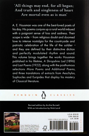 A Shropshire Lad and Other Poems: The Collected Poems of A.E. Housman (Penguin Classics) - A.E. Housman [KSIĄŻKA]