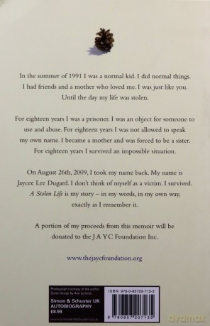A Stolen Life - Jaycee Dugard [KSIĄŻKA]