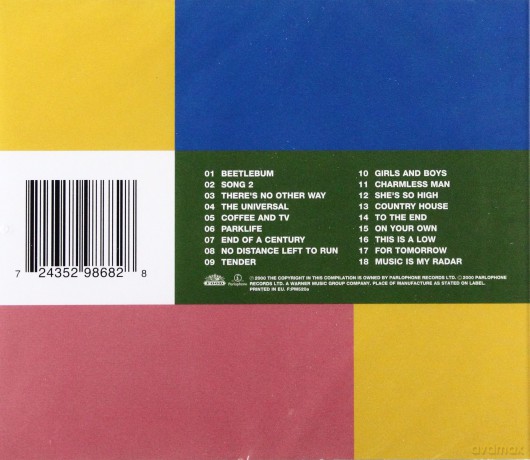 Blur: Greatest Bits [CD]