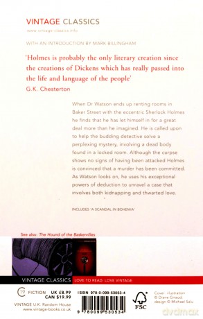 A Study in Scarlet (Vintage Classics) - Arthur Conan Doyle [KSIĄŻKA]