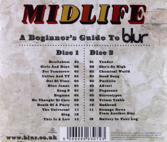 Blur: Midlife: A Beginner's Guide To Blur [2CD]