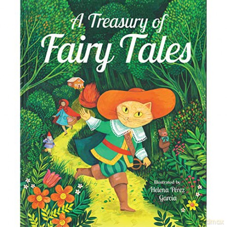 A Treasury of Fairy Tales - Claire Philip [KSIĄŻKA]