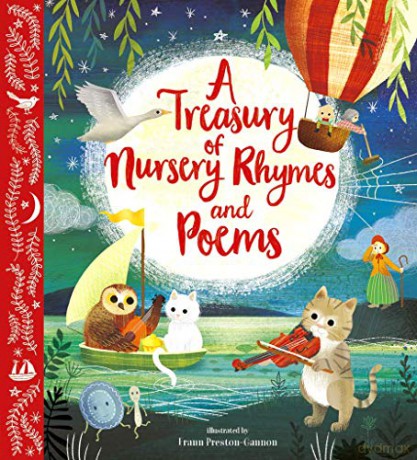 A Treasury of Nursery Rhymes and Poems: Illustrated Gift Edition (Nosy Crow Classics) - Frann Preston-Gannon [KSIĄŻKA]