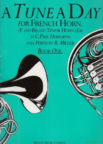 A Tune a Day for the French Horn: Book 1 - Paul C. Herfurth [KSIĄŻKA]